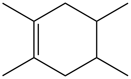 Image of 1,2,4,5-tetramethylcyclohexene