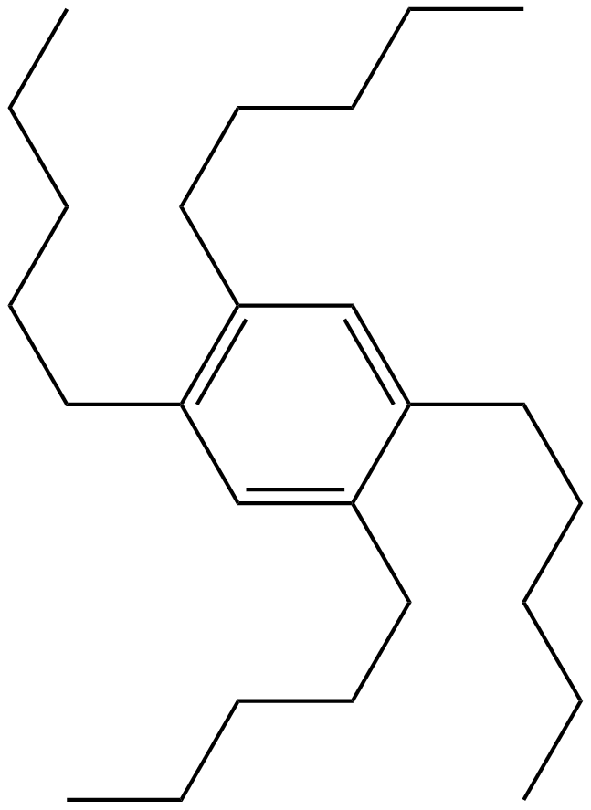 Image of 1,2,4,5-tetrapentylbenzene