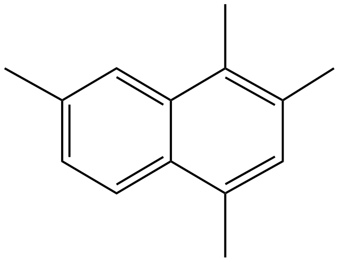 Image of 1,2,4,7-tetramethylnaphthalene
