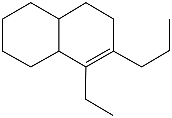 Image of 1,2,4a,5,6,7,8,8a-octahydro-3-propyl-4-ethylnaphthalene