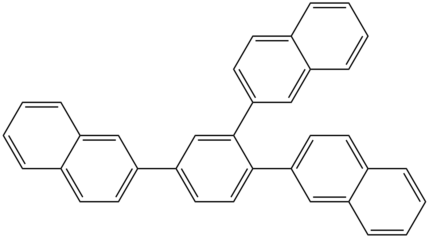 Image of 1,2,5-tris(2-naphthyl)benzene