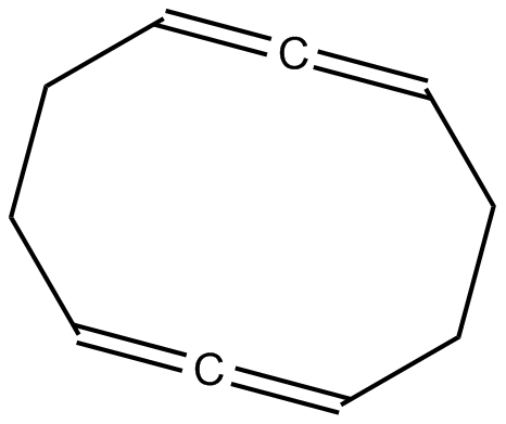 Image of 1,2,6,7-cyclodecatetraene
