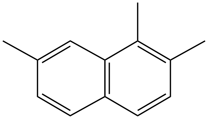Image of 1,2,7-trimethylnaphthalene