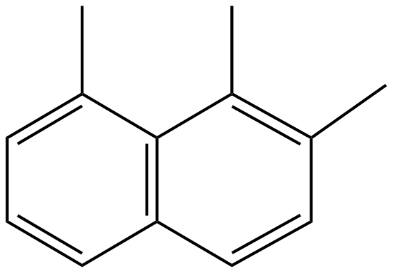 Image of 1,2,8-trimethylnaphthalene