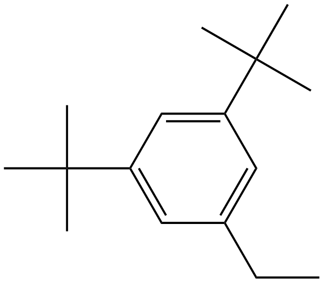 Image of 1,3-bis(1,1-dimethylethyl)-5-ethylbenzene