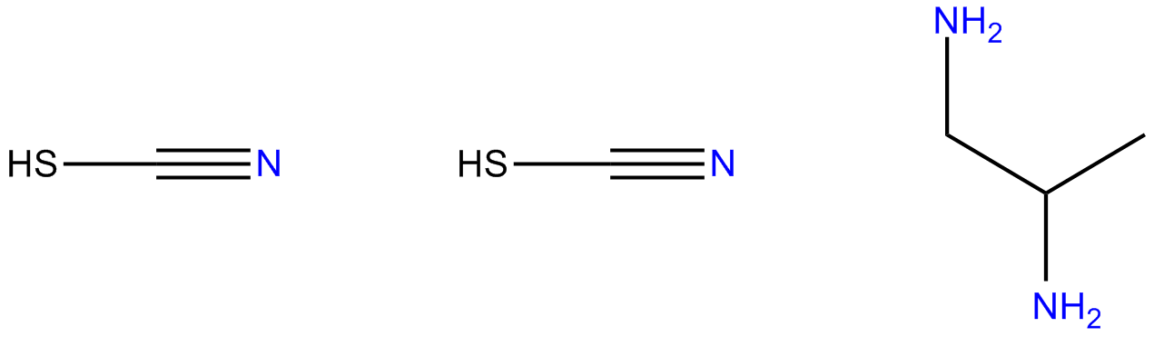 Image of 1,3-diaminopropane dihydrothiocyanate