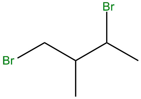Image of 1,3-dibromo-2-methylbutane