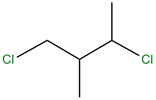 Image of 1,3-dichloro-2-methylbutane