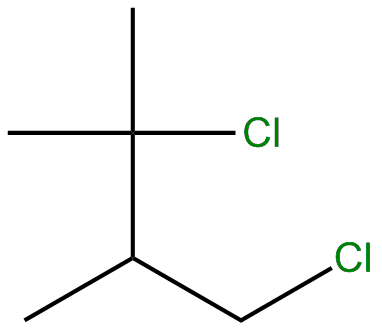 Image of 1,3-dichloro-2,3-dimethylbutane