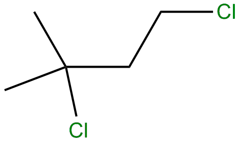 Image of 1,3-dichloro-3-methylbutane