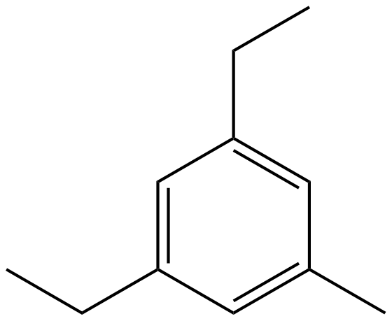 Image of 1,3-diethyl-5-methylbenzene