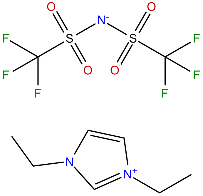 Image of 1,3-diethylimidazolium bis[(trifluoromethyl)sulfonyl]imide