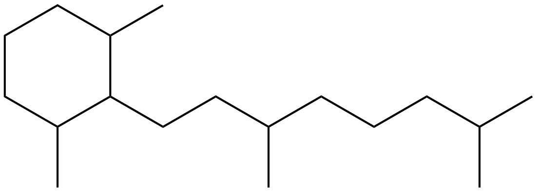 Image of 1,3-dimethyl-2-(3,7-dimethyloctyl)cyclohexane