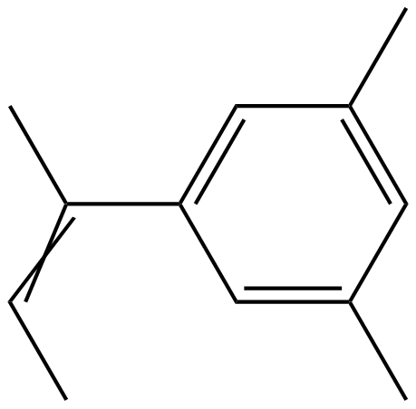 Image of 1,3-dimethyl-5-(1-methyl-1-propenyl)benzene