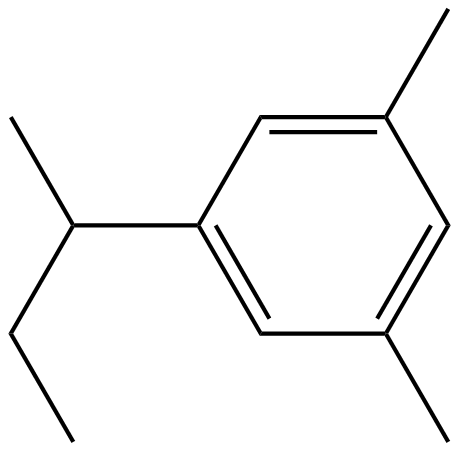 Image of 1,3-dimethyl-5-(1-methylpropyl)benzene