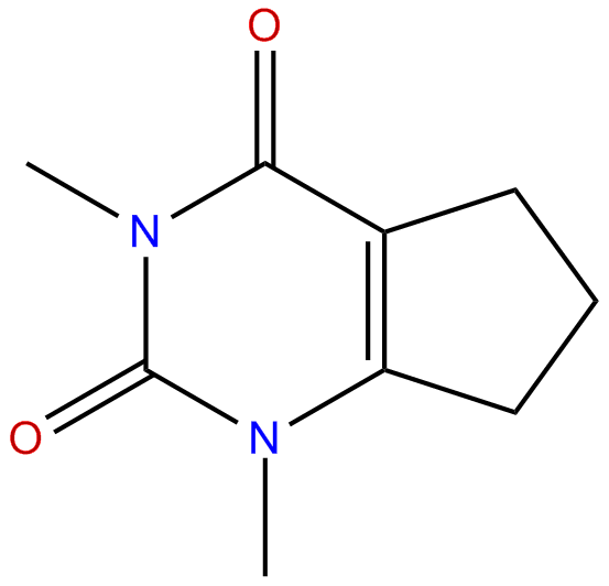 Image of 1,3-dimethyl-5,6-trimethylene uracil
