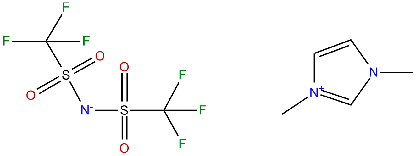 Image of 1,3-dimethylimidazolium bis[(trifluoromethyl)sulfonyl]imide
