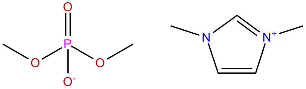 Image of 1,3-dimethylimidazolium dimethylphosphate