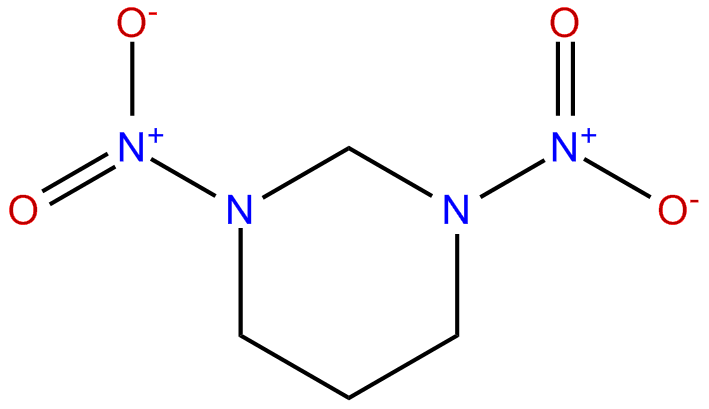 Image of 1,3-dinitro-1,3-diazacyclohexane