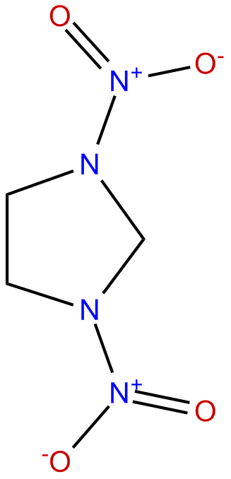 Image of 1,3-dinitro-1,3-diazacyclopentane