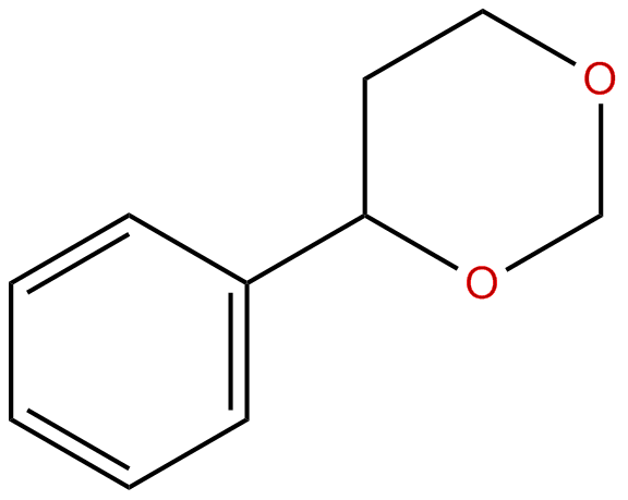 Image of 1,3-dioxane, 4-phenyl-