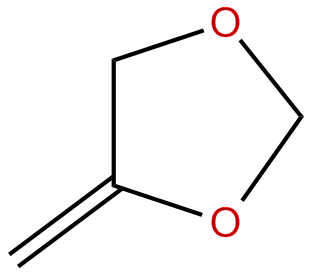 Image of 1,3-dioxolane, 4-methylene-
