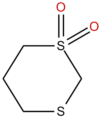 Image of 1,3-dithiane, 1,1-dioxide