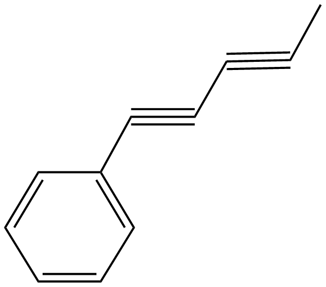 Image of 1,3-pentadiynylbenzene