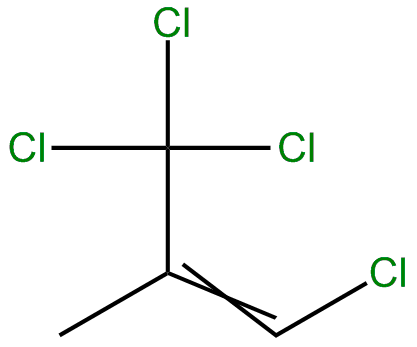 Image of 1,3,3,3-tetrachloro-2-methyl-1-propene