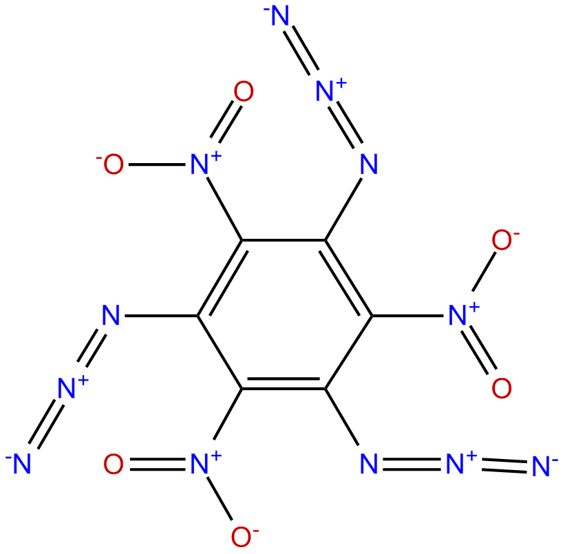 Image of 1,3,5-triazido-2,4,6-trinitrobenzene