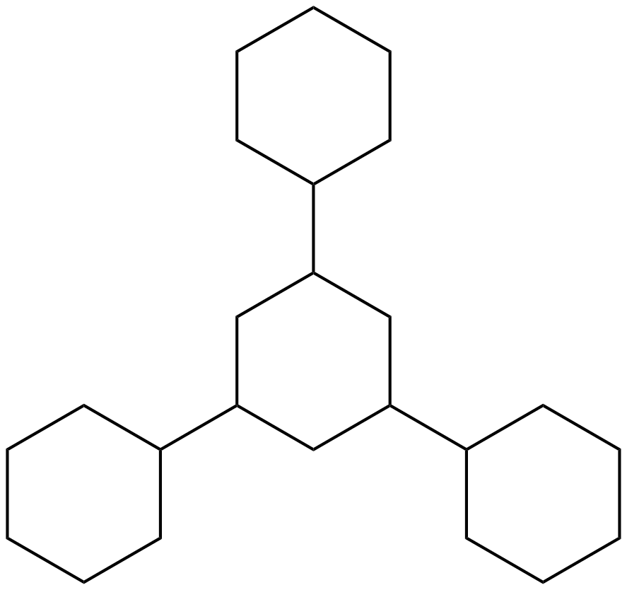 Image of 1,3,5-tricyclohexylcyclohexane