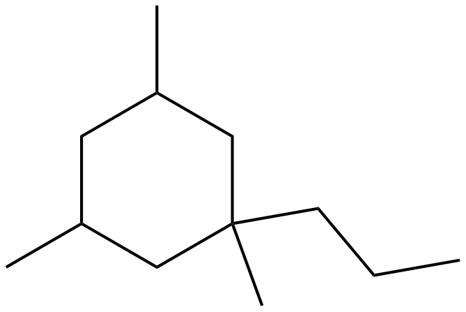 Image of 1,3,5-trimethyl-1-propylcyclohexane