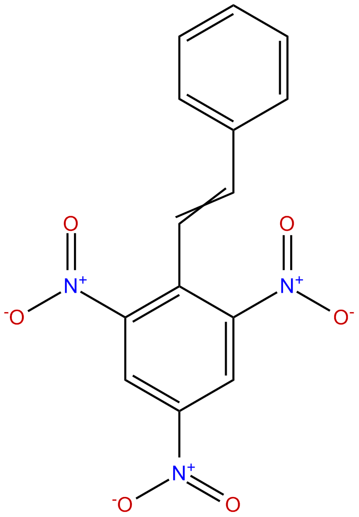 Image of 1,3,5-trinitro-2-(2-phenylethenyl)-benzene