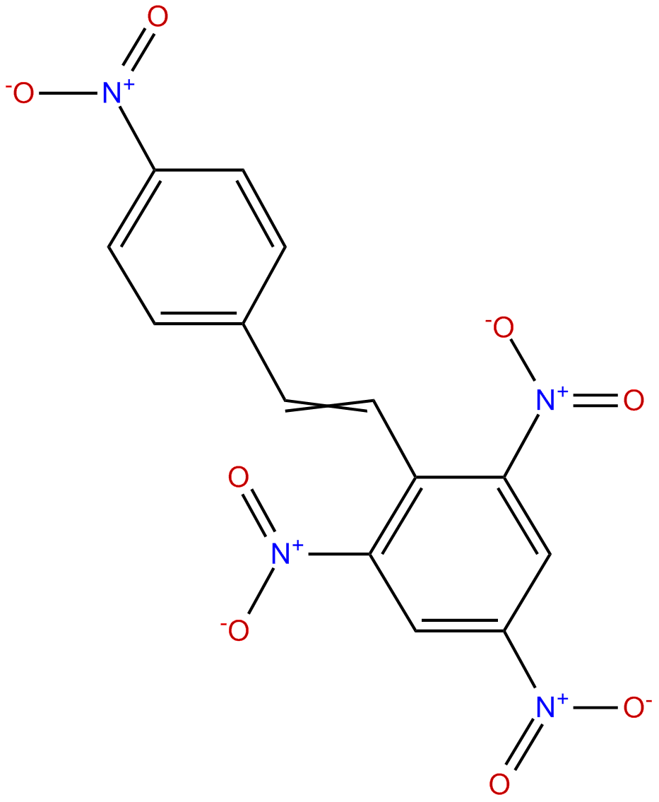Image of 1,3,5-trinitro-2-(2-(4-nitrophenyl)ethenyl)-benzene