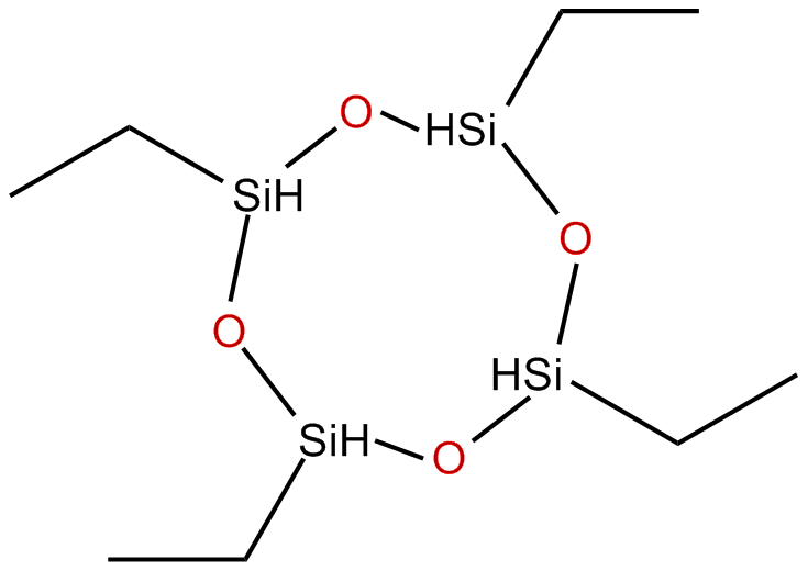 Image of 1,3,5,7-tetraethylcyclotetrasiloxane