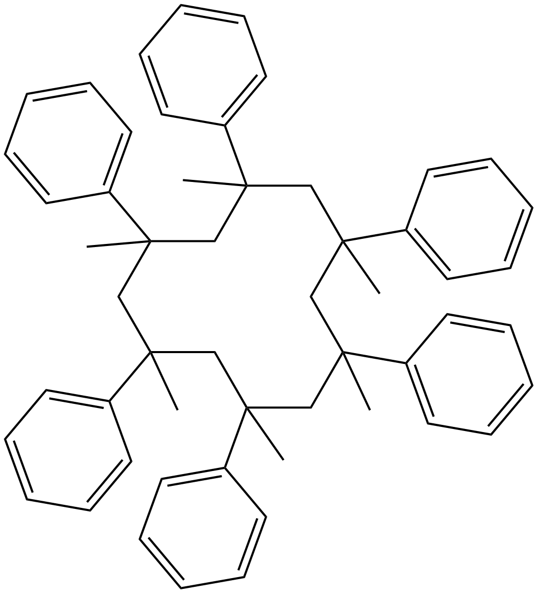 Image of 1,3,5,7,9,11-hexamethyl-1,3,5,7,9,11-hexaphenylcyclododecane