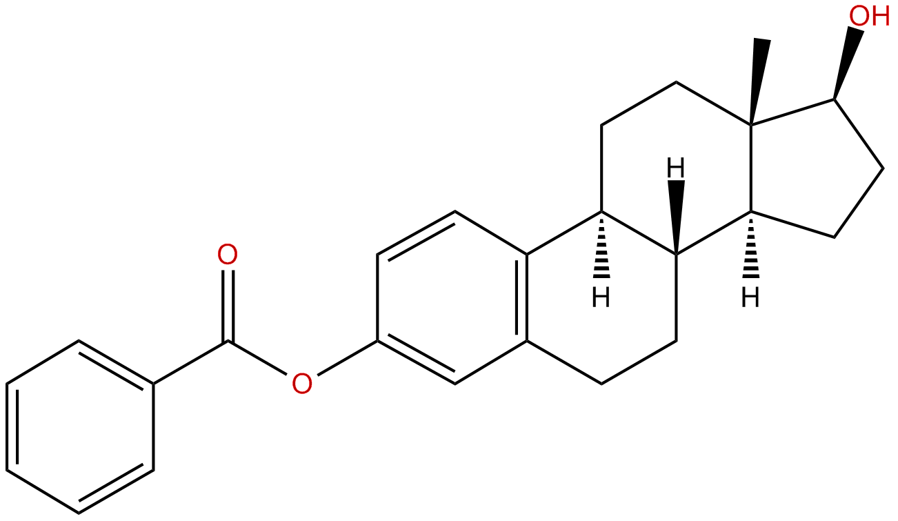 Image of 1,3,5(10)-estratriene-3,17.beta.-diol 3-benzoate