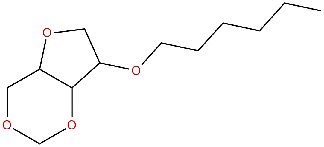 Image of 1,4-anhydro-2-o-hexyl-3,5-o-methylene-xylitol