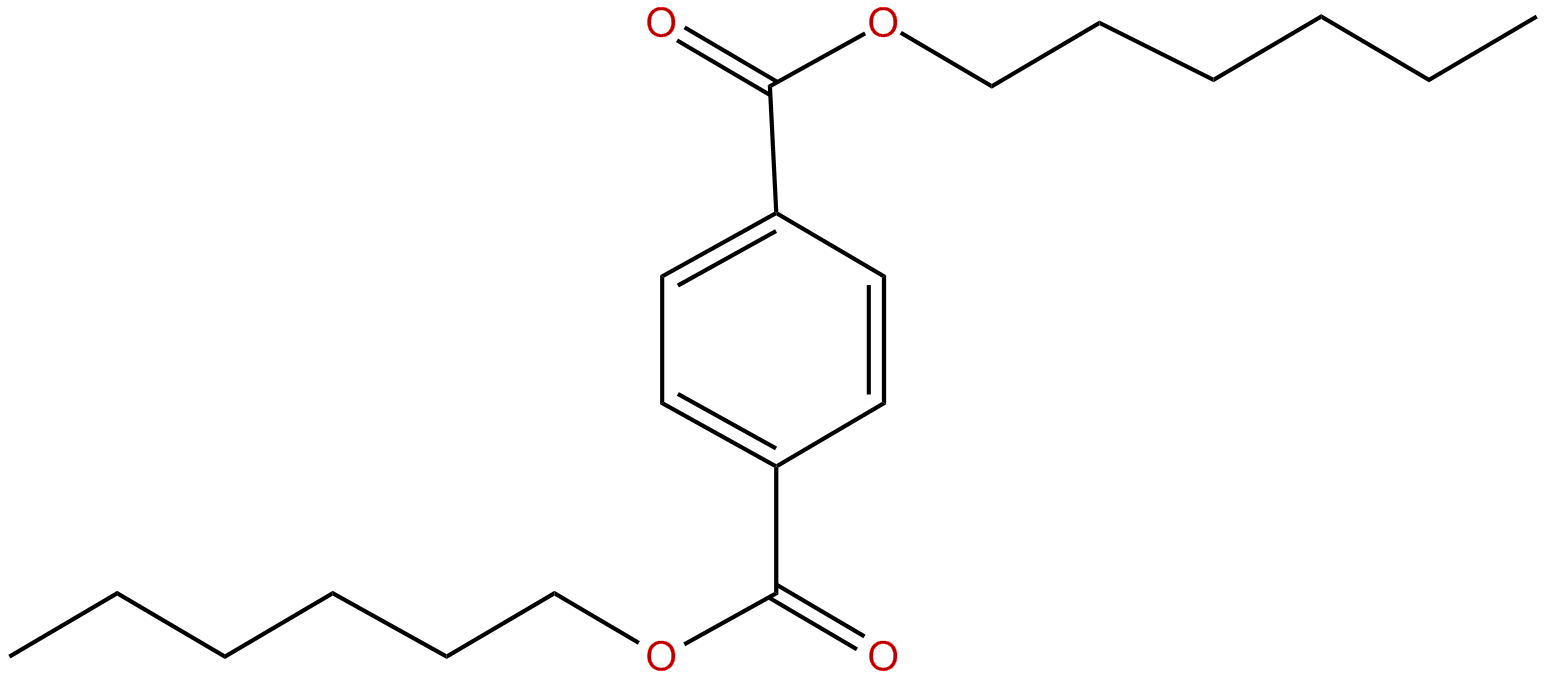 Image of 1,4-benzenedicarboxylic acid, dihexyl ester