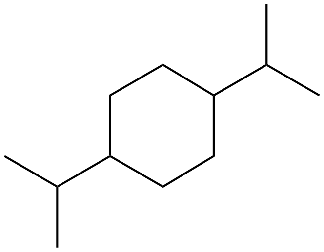 Image of 1,4-bis(1-methylethyl)cyclohexane