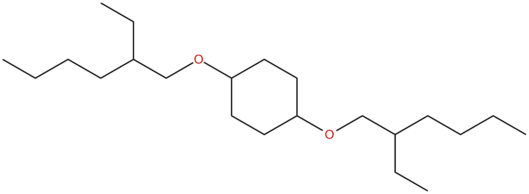 Image of 1,4-bis(2-ethylhexyloxy)cyclohexane