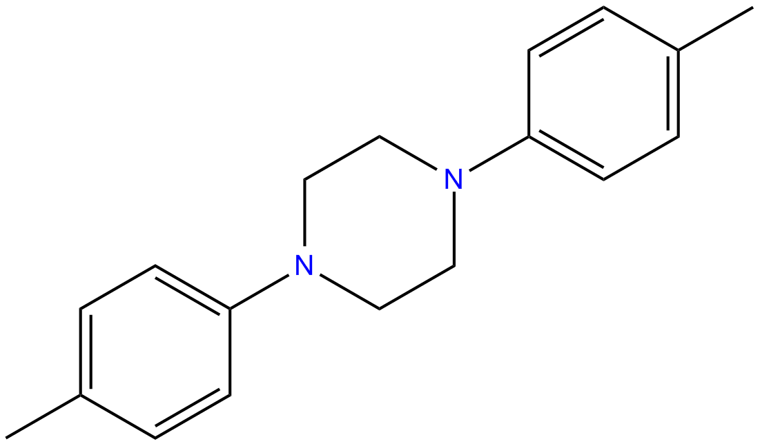 Image of 1,4-bis(4-methylphenyl)-piperazine