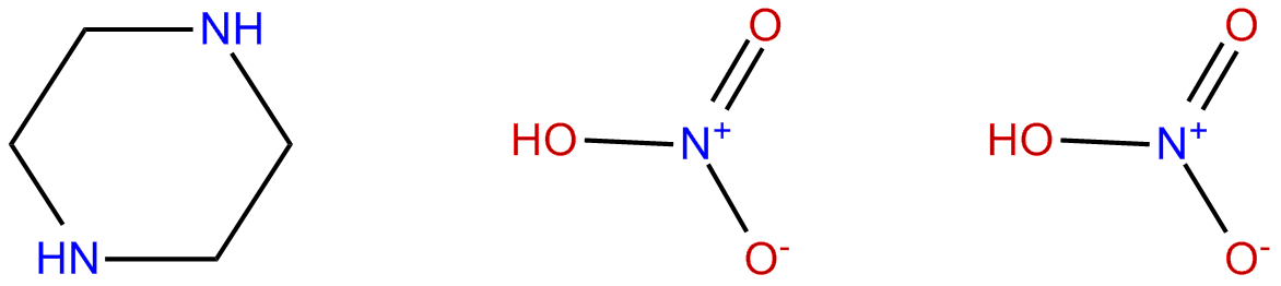 Image of 1,4-diazacyclohexane dinitrate