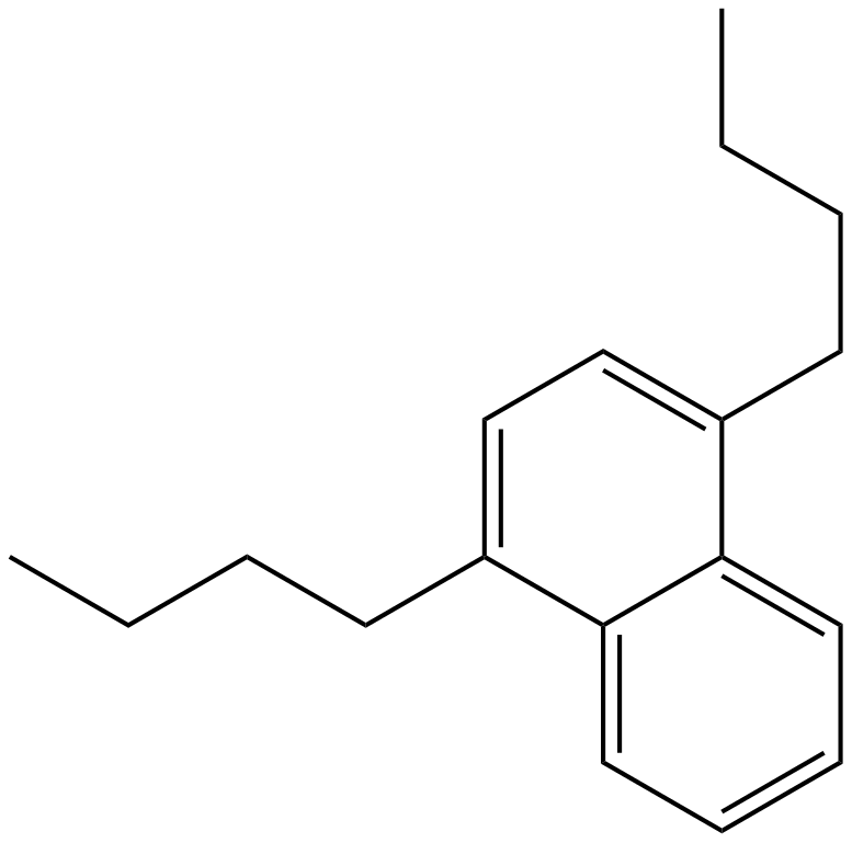 Image of 1,4-dibutylnaphthalene
