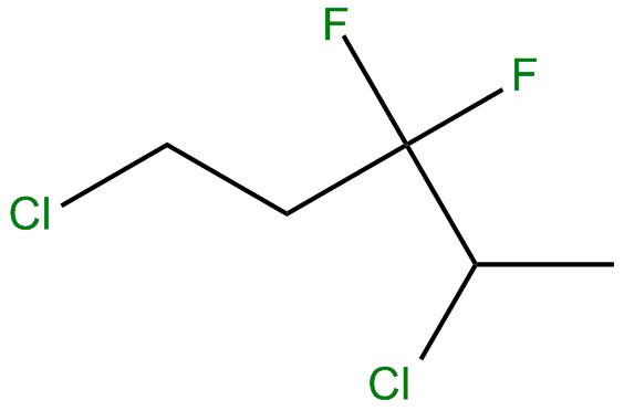 Image of 1,4-dichloro-3,3-difluoropentane