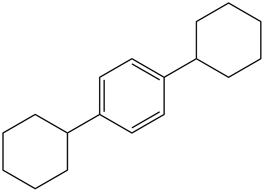 Image of 1,4-dicyclohexylbenzene