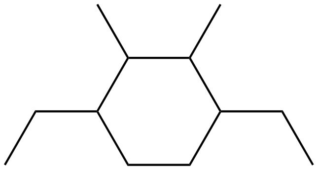 Image of 1,4-diethyl-2,3-dimethylcyclohexane