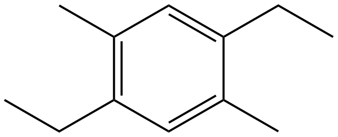 Image of 1,4-diethyl-2,5-dimethylbenzene