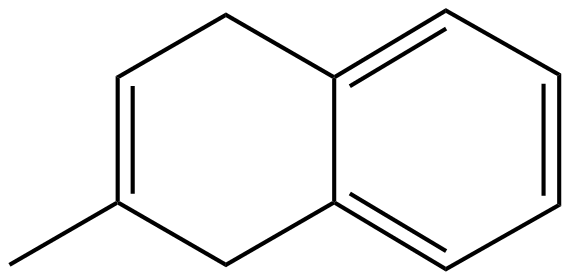 Image of 1,4-dihydro-2-methylnaphthalene