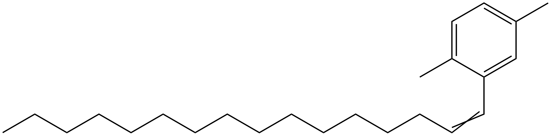 Image of 1,4-dimethyl-2-(1-hexadecenyl)benzene